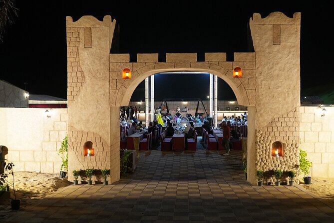 Premium Deluxe Dubai Safari with Camel Ride, Sandboard & BBQ - Sunset photos above the red dunes