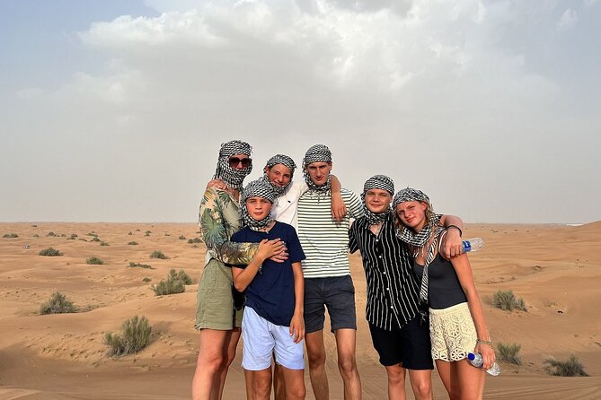 Premium Desert Safari Activities for Group and Family - Fire, belly dance, and tanoura fill the evening