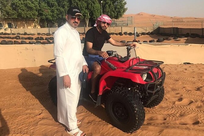 Premium Desert Safari Dubai: Desert Camping & Dune Bashing - Dinner Under the Evening Sky