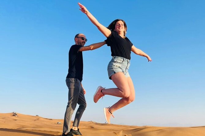 Premium Desert Safari Dubai : Dune Bashing, Camel Ride with BBQ - The short camel ride
