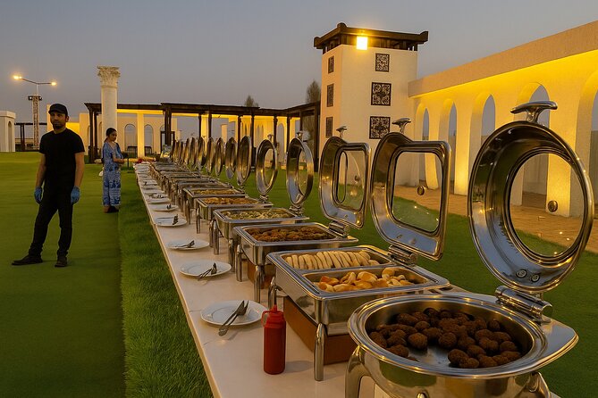 Premium Desert Safari Dubai with BBQ and ATV - Sandboarding across the soft dunes