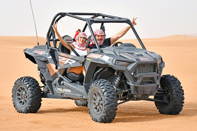 Premium Desert Safari Dune Buggy Camel Ride Sandboard & BBQDinner - The 30-minute buggy ride is the star attraction