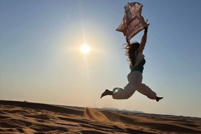 Premium Desert Safari in Dubai with Buffet Dinner - Belly Dancing, Tanoura, and Fire Shows