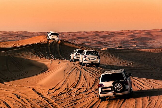 Premium Desert Safari with Dinner, Dunes and Ten Shows (VIP) - Starting at 2:30 pm in a Luxury SUV