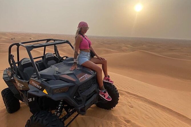 Premium Desert safari With Dune buggy camel ride BBQ dinner - Lahbab and the Red Dunes
