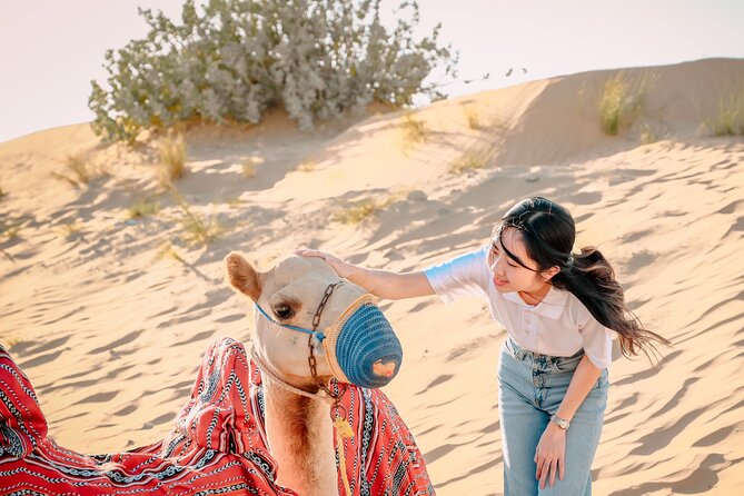 Premium Dubai Desert Safari with Dune Bashing, BBQ, Live Shows - Red Dunes, Dune Bashing, and Sandboarding