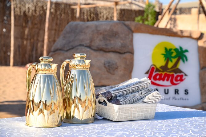 Premium Dubai Desert Safari with Dune Bashing, BBQ, Live Shows - BBQ Dinner With Vegetarian and Non-Vegetarian Choices