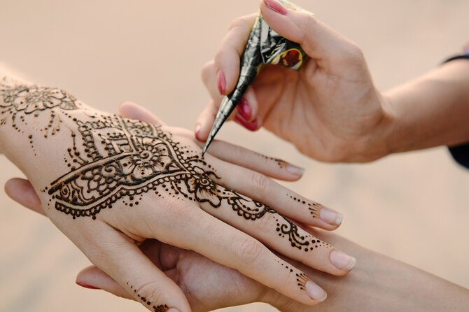 Premium Dubai Desert Safari with Dune Bashing, BBQ, Live Shows - Belly Dance, Tanoura, and Fire Performance