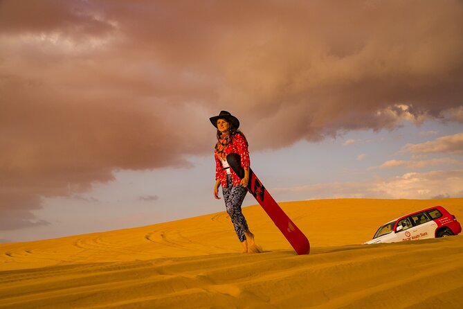 Premium Dubai Red Dunes with quadbike, camel ride and VIP Dinner - Dune bashing: the day’s loudest few minutes