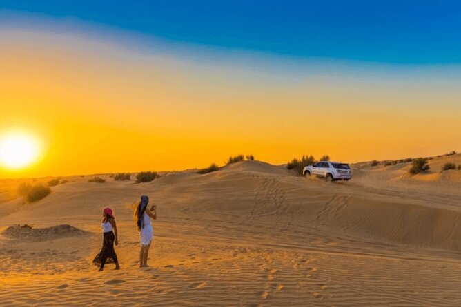 Premium Evening Dessert Safari with BBQ Dinner & Camel Ride - What this Dubai desert safari is really selling