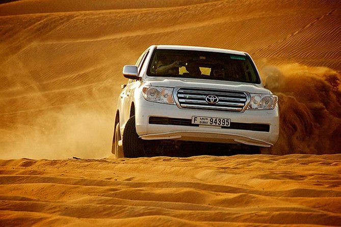 Premium Morning Desert Safari in 4x4 Private Vehicle Up To 6 Pax - From your hotel to the open sand
