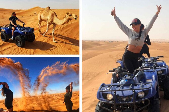 Premium Morning Dessert Safari With Quad Bike , Sand Boarding & Dune Bashing - The 45-minute Lahbab dune-bashing run