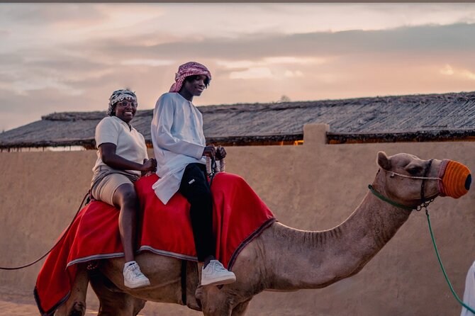 Premium Red Dune Safari with Camel Ride and BBQ in Arabian camp - Entering the Bedouin-style camp