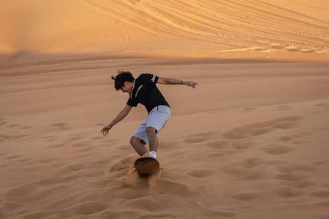 Premium Red Dunes Bashing with Quad Bike, Camel, Falcon &VIP Camp - Why Lahbab makes this safari different