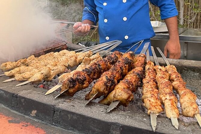 Private 4x4 Land Cruiser Desert Safari And BBQ Buffet Dinner - Live shows, henna, and the evening mood