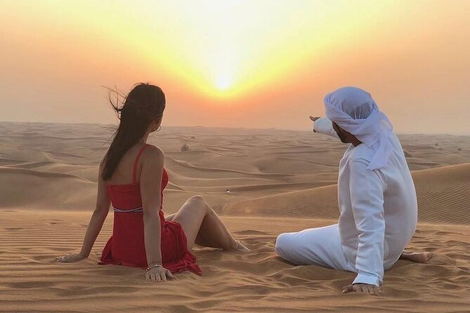Private 4x4 Sunrise Desert Safari with Refreshments & Camel Ride in Dubai - From your hotel to Lahbab