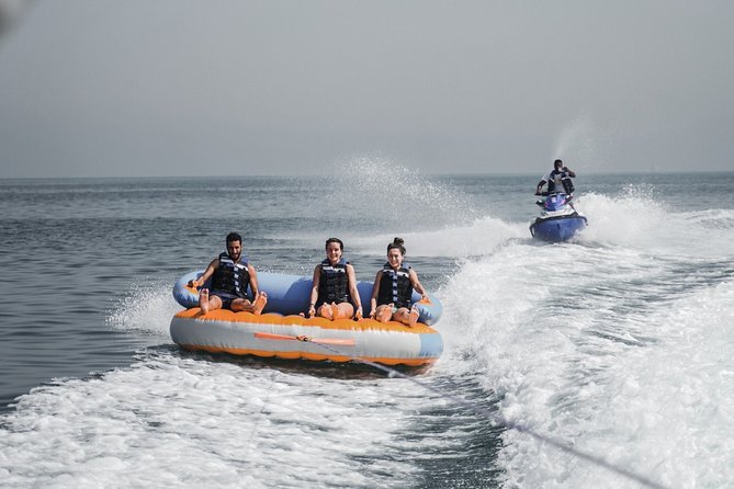 Private 60-min Group Tubing on Speedboat in Dubai - Photos and Videos Without the Phone Worry