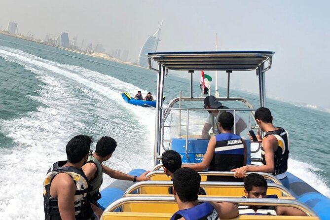 Private 60-min Group Tubing on Speedboat in Dubai - Boarding at Nemo WaterSports in Umm Suqeim