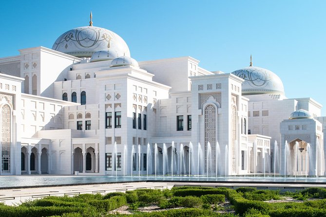 Private Abu Dhabi City Tour with Ferrari World Including Transfer - Etihad Towers and Emirates Palace: Abu Dhabi’s polished side