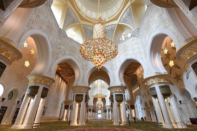 Private Abu Dhabi Tour & Grand Mosque and Baps Temple - Yas Island: see the entertainment district, do not expect admission
