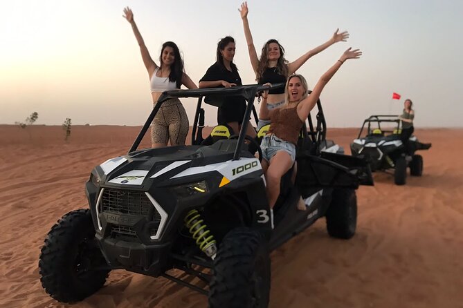 Private Desert Adventure –Dune Bashing, Dinner& Live Performances - Camel riding, sand skiing, and henna