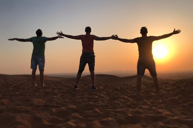 Private Desert Adventure –Dune Bashing, Dinner& Live Performances - What the six-and-a-half-hour schedule feels like