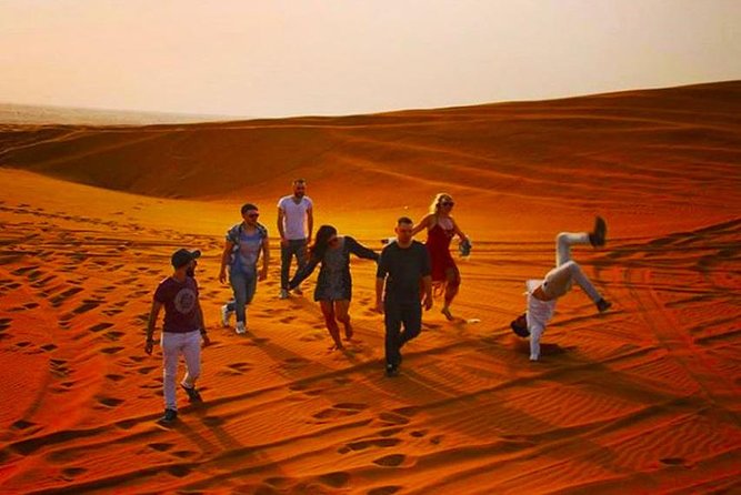 Private Desert Safari Red Dune with BBQ, Sand Boarding and Camel Ride - A short camel ride and a visit to the farm