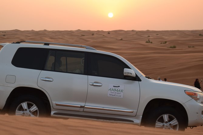 Private Desert Safari Red Dune with BBQ, Sand Boarding and Camel Ride - Forty-five minutes of red dune bashing