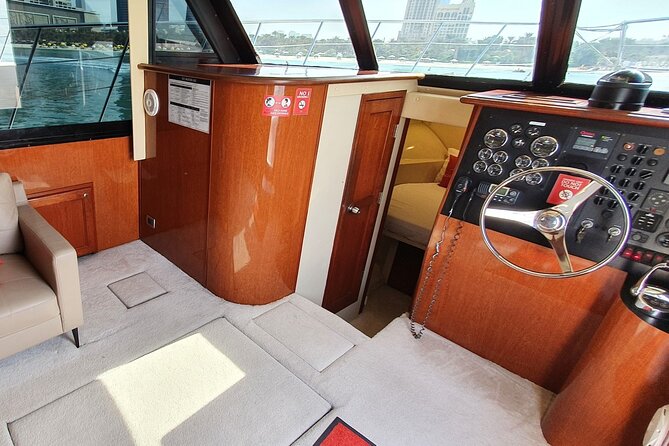 Private Dubai 2 Hours Luxury Yacht Charter with BBQ Option - Jumeirah and the Burj Al Arab