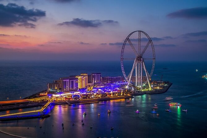 Private Dubai Sunset and Night Sightseeing Tour - Palm Jumeirah, The Pointe, and Atlantis