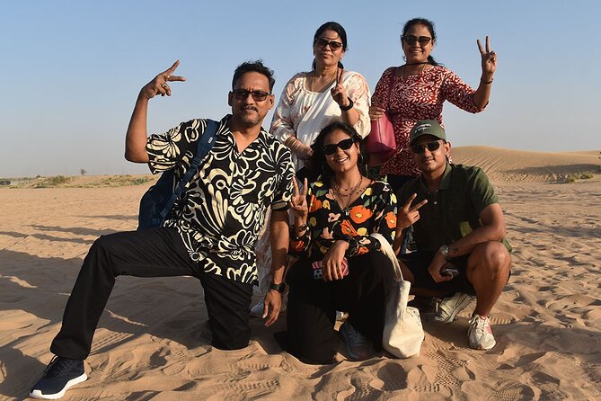 Private Evening Desert Safari Dubai 4×4 Vehicle with BBQ Dinner - Sunset photos and the shift to camp life