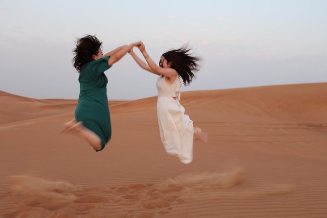 Private Evening Desert safari with BBQ Dinner & Entertainment - Dune bashing across the red sand