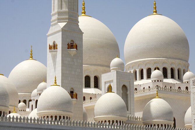 Private Full Day Tour Abu Dhabi City, Grand Mosque & Palace - The Corniche and Heritage Village show another side