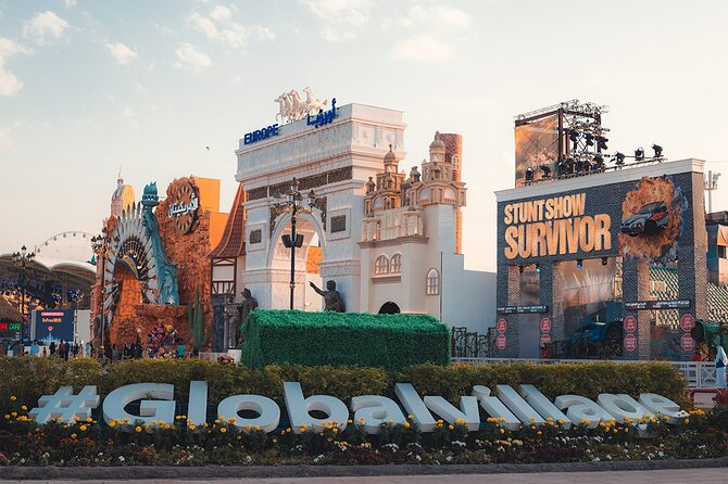 Private Half-Day Tour in Dubai Miracle Garden and Global Village - Is $181.41 per person a fair price?