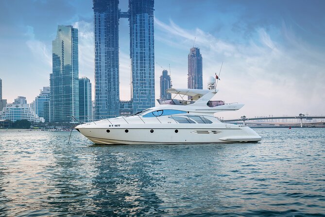 Private Luxury Yacht Cruise for up to 20 people - Dubai Marina Canal and the Twisting Tower