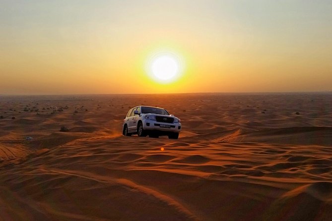 Private Morning Desert Safari Dubai with Dune Bashing & Sandboard - The 30-minute dune-bashing run