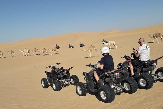 Private Quad Bike Tour through Deep Desert in Dubai - Leaving Dubai for the Al Faqa desert