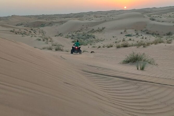 Private Quad Bike Tour through Deep Desert in Dubai - Safety, equipment, and riding ability