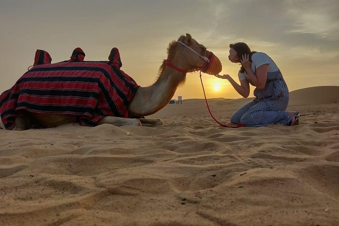 Private Red Dunes Desert Safari , BBQ Dinner and Camel ride - A private start from your Dubai hotel