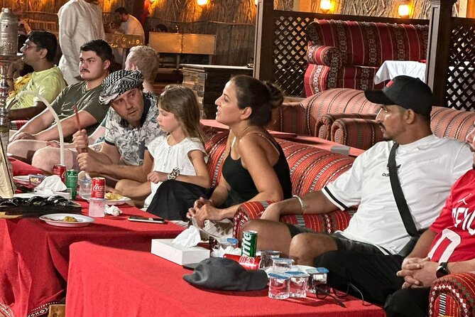 Private Red Dunes Safari Adventure in Dubai: Eureka Desert Moment - The camp shifts the mood from sport to supper
