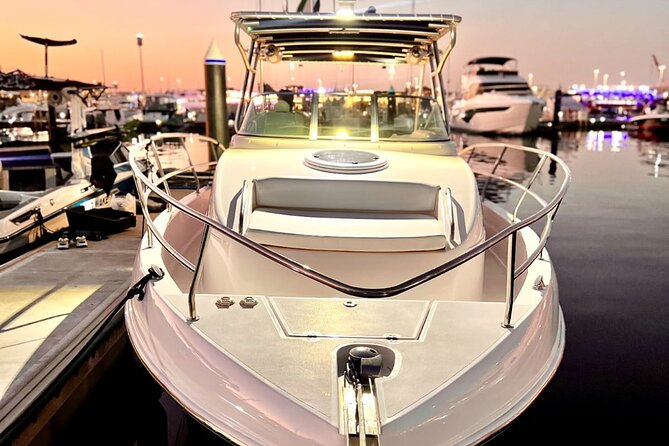 Private Small-Group Dubai Marina Boat Tour - Atlantis The Palm from the water