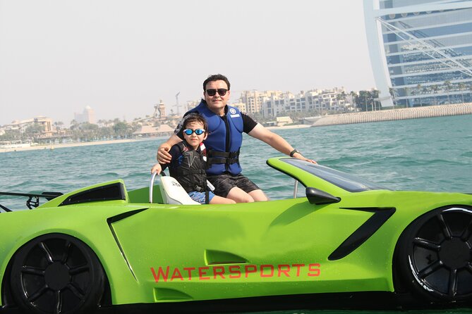 Private Tour Dubai in Jet Car 60min: Burj Al Arab to Atlantis - Riding beside Palm Jumeirah
