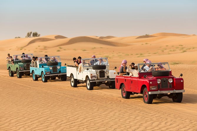 Private Vintage Land Rover Heritage Desert Safari- 4 Course Dinner & Activities - Timing, Comfort, and What to Bring