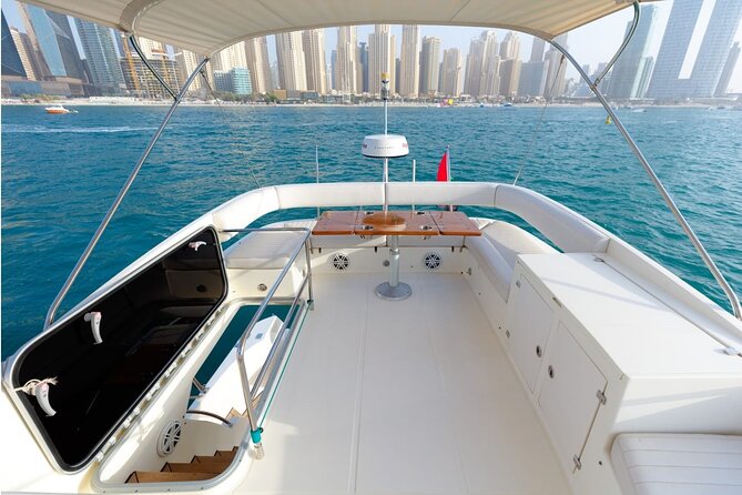 Private Yacht Cruising Rental from Dubai Marina - Food, drinks, and the onboard grill