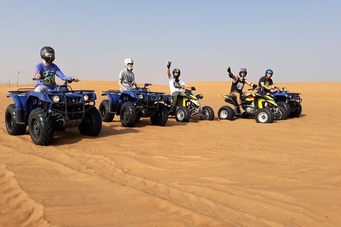 Quad Bike Dubai - From Dubai hotels to the red dunes of Lahbab