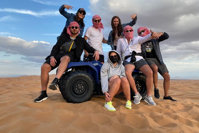 Quad Bike Tour 1 Hr 350 CC Yamaha Sandsurf & Refreshment - Sandboarding on the red dunes