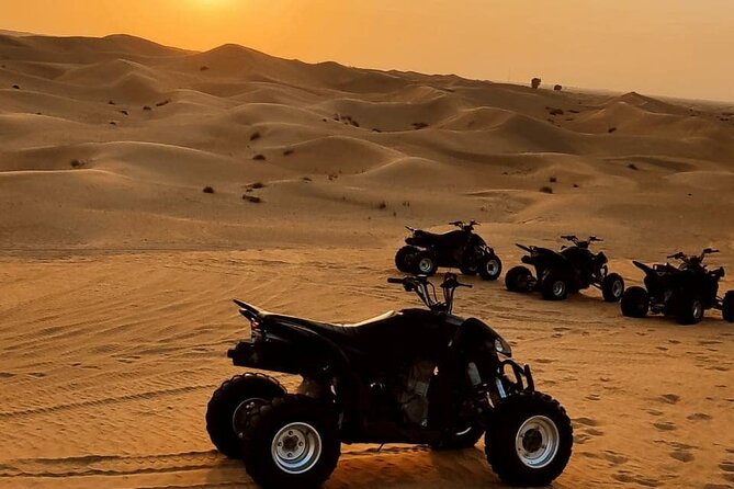 Quad biking with pick and drop - Al Faqaa Masjid and the one-hour quad-bike session