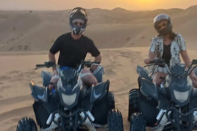 Quad biking with pick and drop - Who will enjoy this most