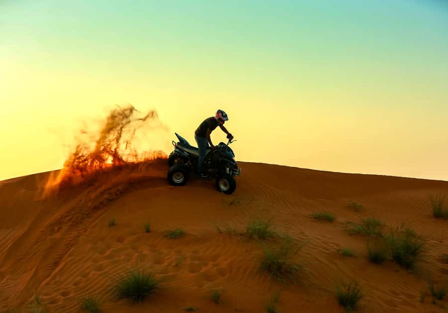 Ras Al Khaimah: Guided Quad Bike Tour - The 30-minute quad bike session
