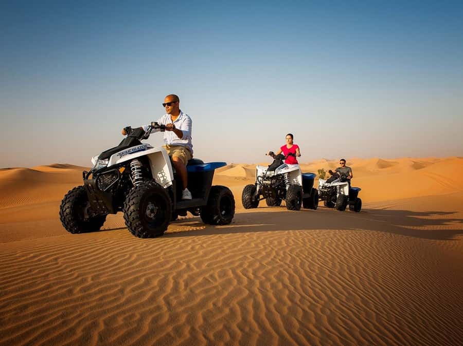 Ras Al Khaimah: Guided Quad Bike Tour - What happens at the Bedouin Oasis